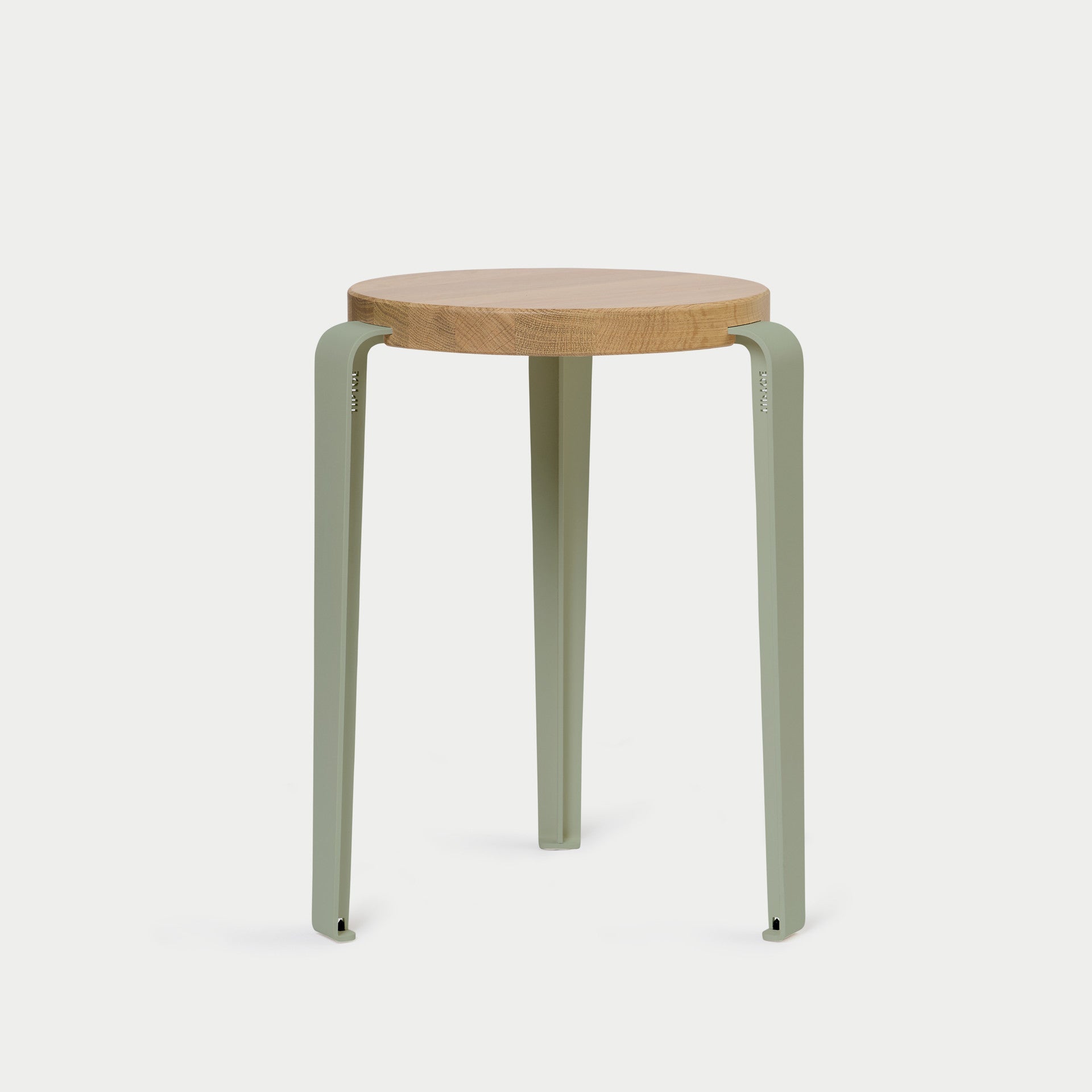 tiptoe-hocker-lou-massive-eiche-mit-stahlgestell-stapelbar image 1