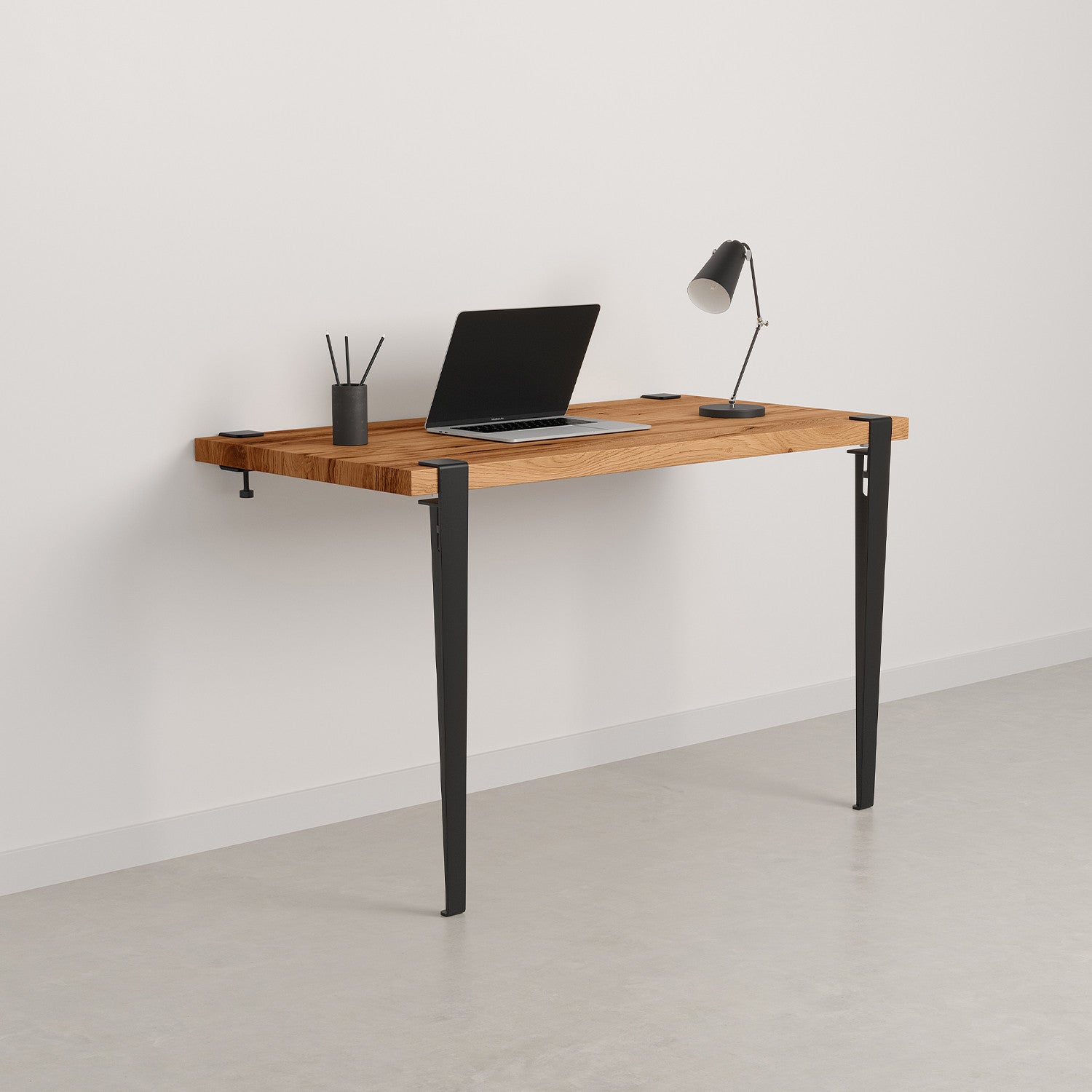 tiptoe-wandschreibtisch-120x60-cm-recyceltes-altholz-mit-2-beinen-75-cm image 3