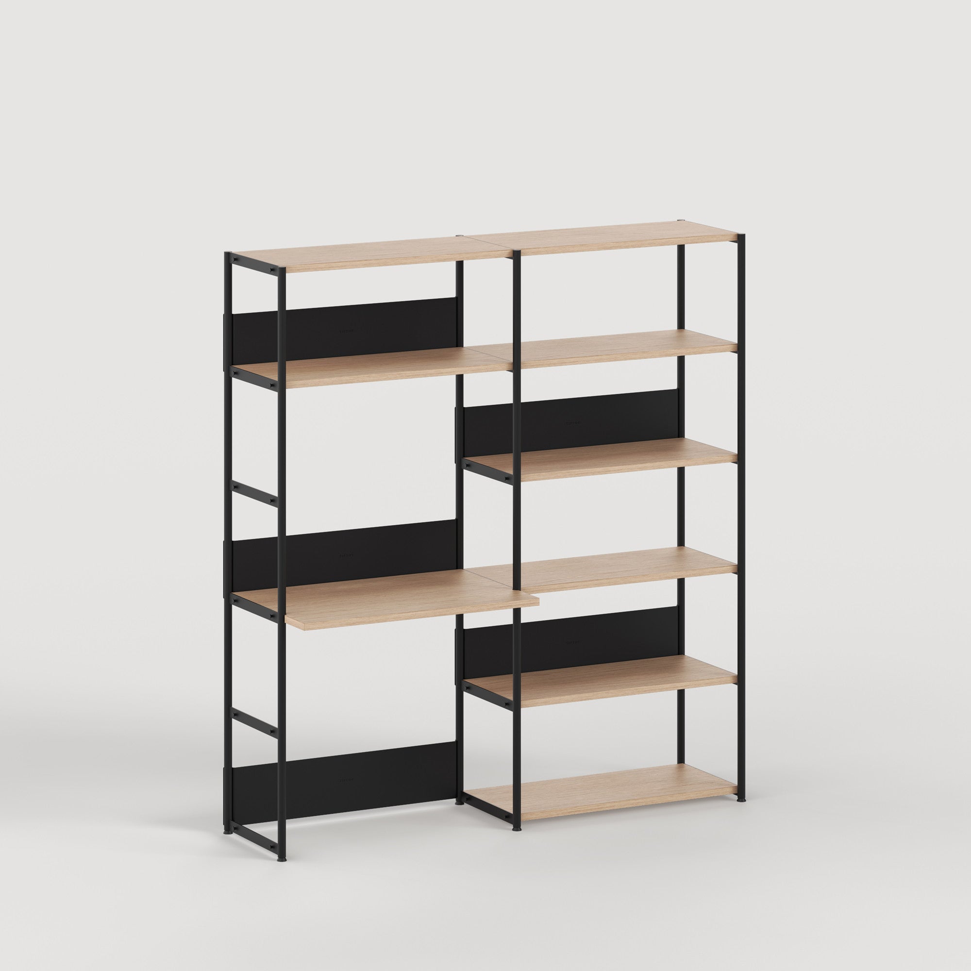 tiptoe-unit-schreibtischregal-h180-215-x-b164cm-ko-zertifiziertes-holz image 8