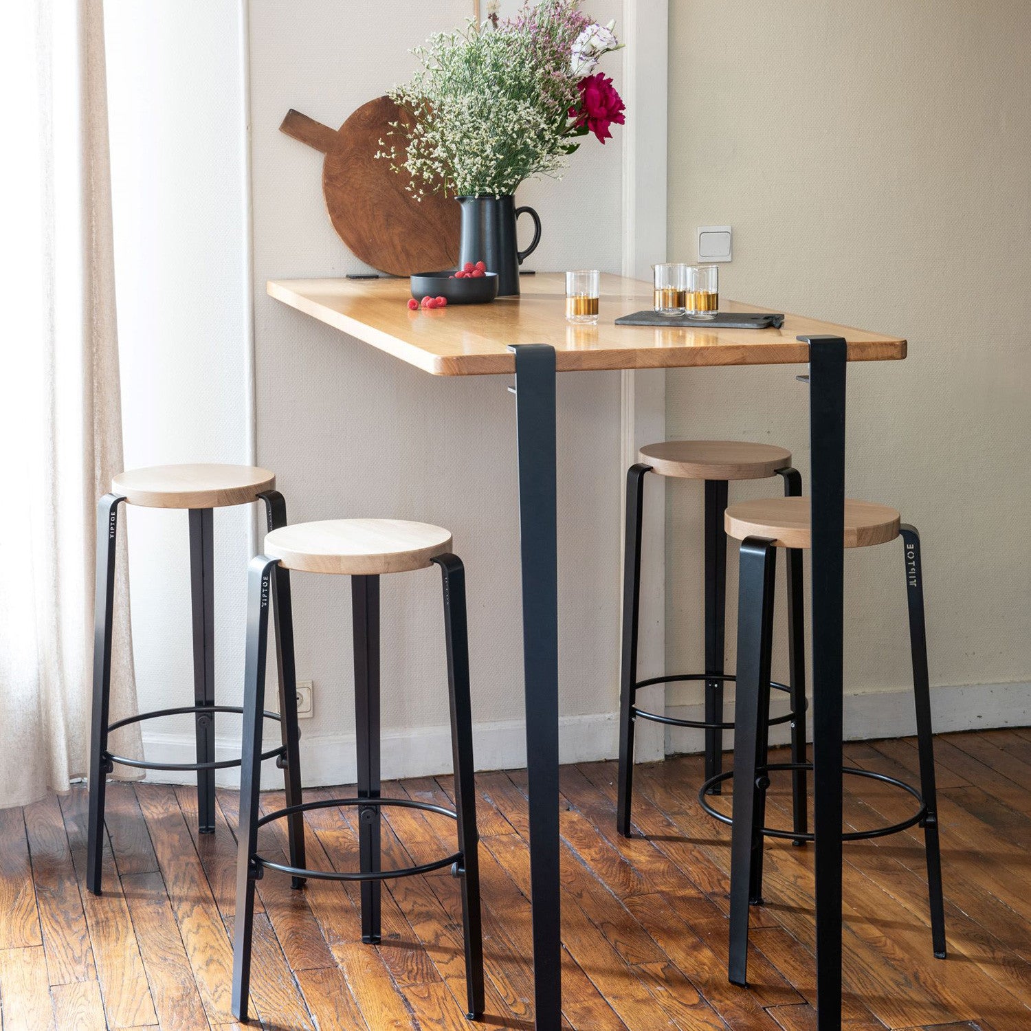 tiptoe-bartischbein-110cm-wandhaken-bracket image 3