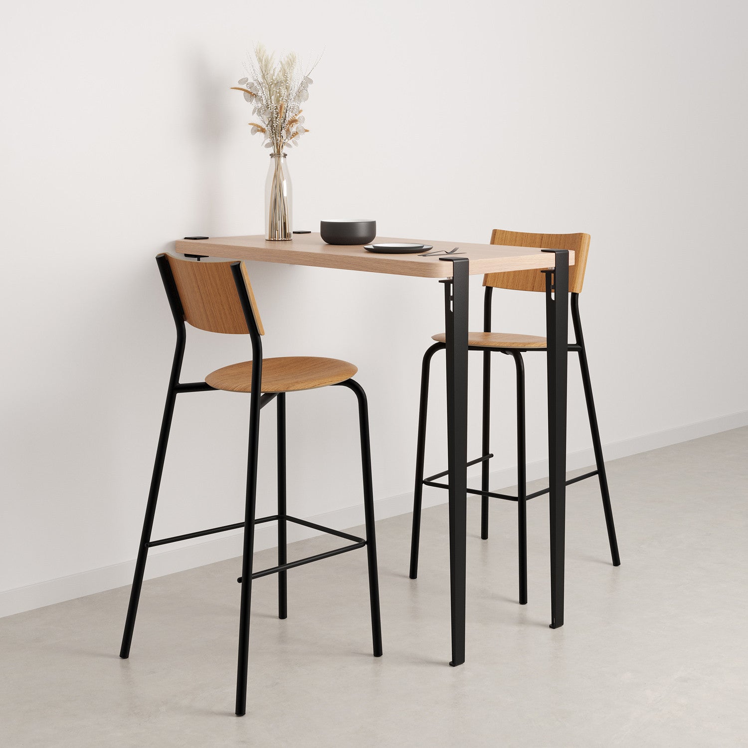 tiptoe-wand-hochtisch-ko-zertifiziertes-holz-120-150cm image 3