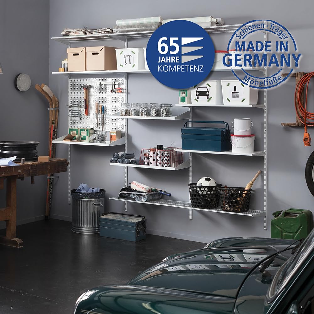 element-system-heimwerker-organizer-1-werkzeugwand-28-tlg-wei image 2
