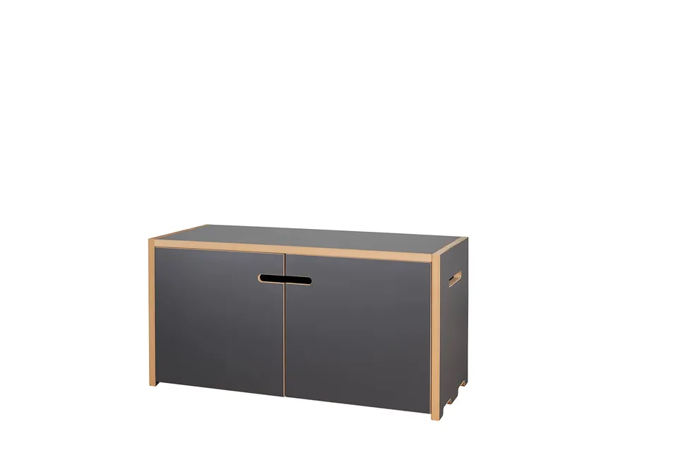 tojo-hochstapler-grundmodul-mit-t-ren-anthrazit-mdf-regal image 1