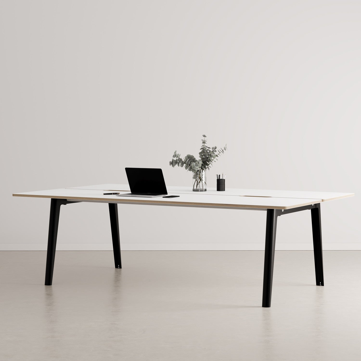 tiptoe-new-modern-open-space-schreibtisch-4-pl-tze-multiplex-wei image 1