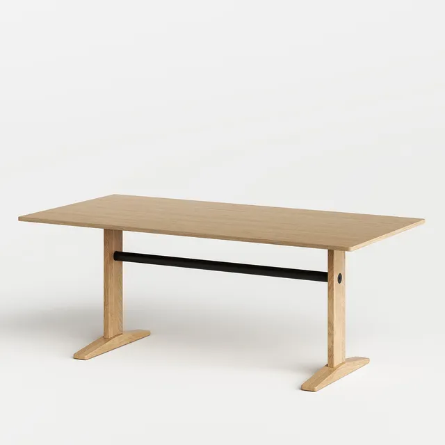 tiptoe-post-esstisch-ko-zertifiziertes-holz-design-jun-yasumoto image 1