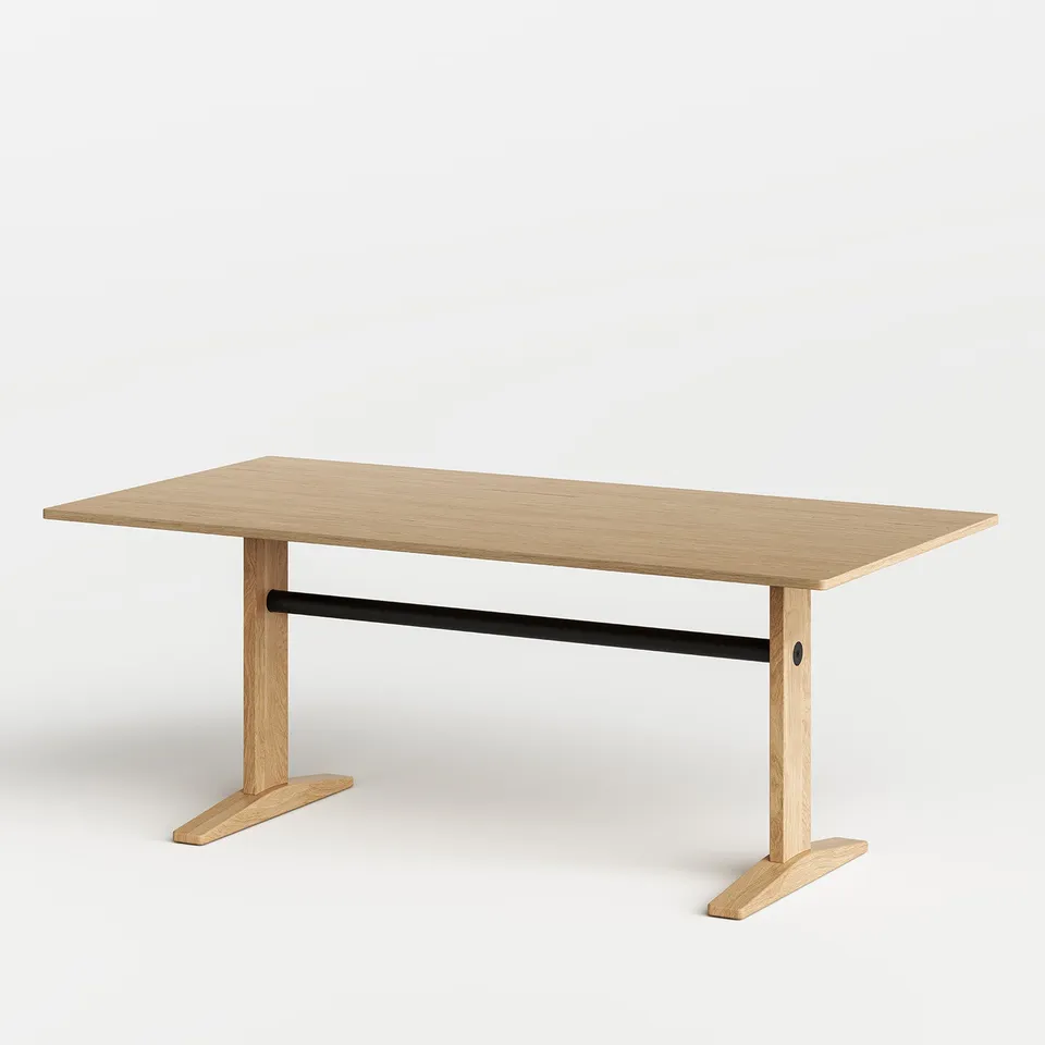 tiptoe-post-esstisch-ko-zertifiziertes-holz-design-jun-yasumoto image 1
