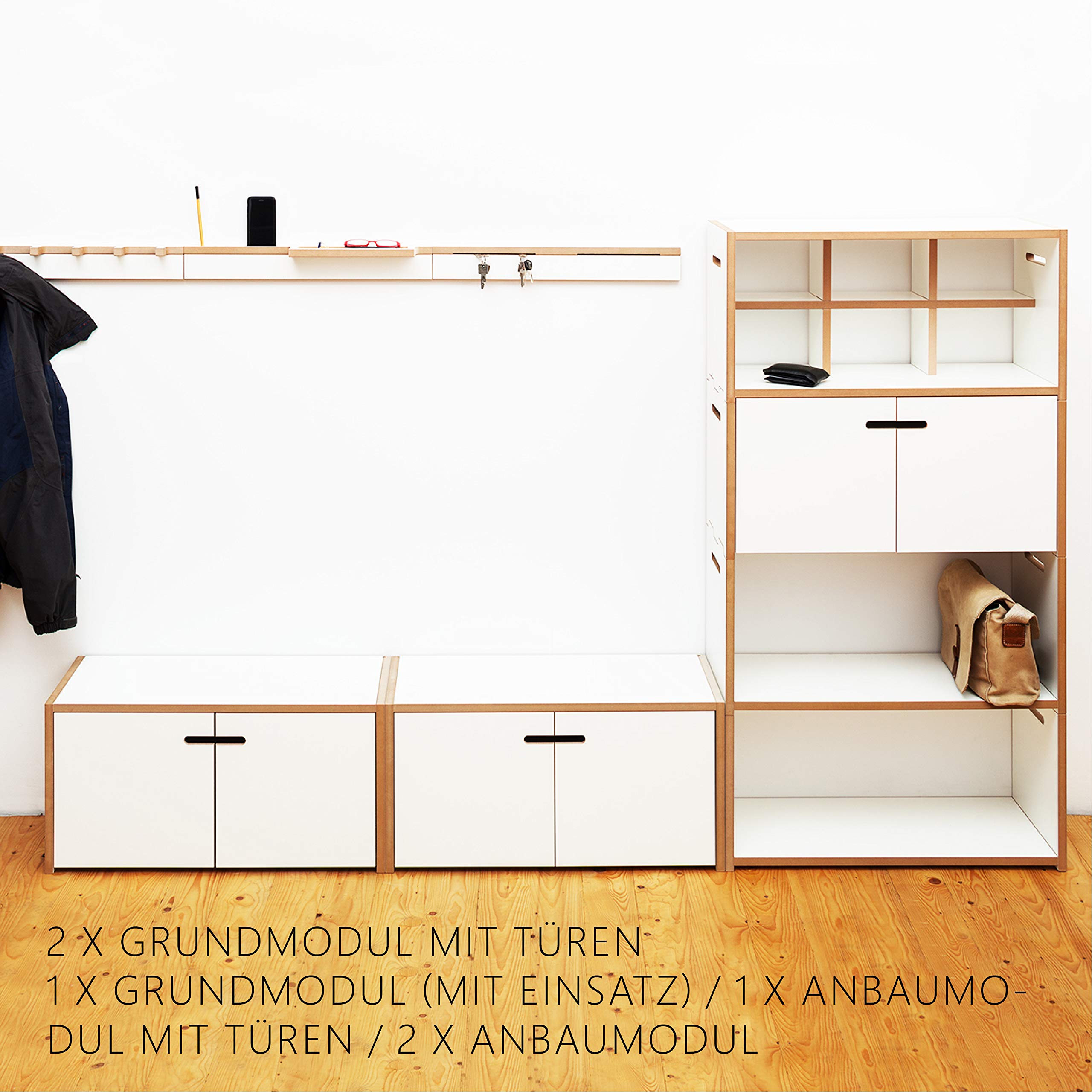 tojo-hochstapler-grundmodul-mit-t-ren-mdf-regal-wei image 7